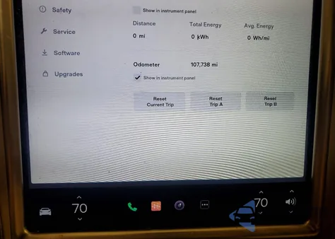 2015 Tesla Model S 85 z USA, uszkodzony, nr VIN 5YJSA1H11FFP73370